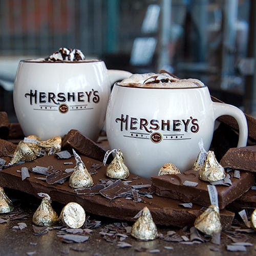 HERSHEY’S CHOCOLATE WORLD Niagara Falls Hot Chocolate